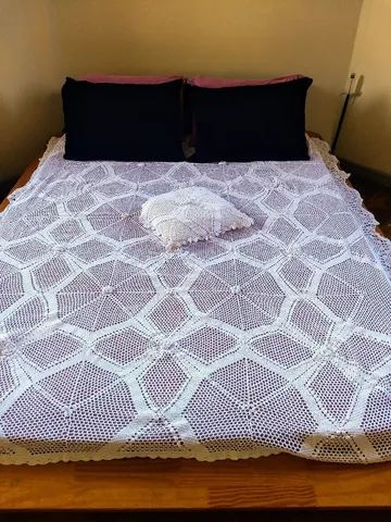 Colcha de casal crochê  - Foto 4
