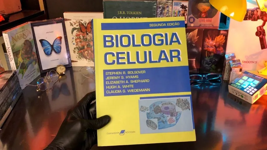 biologia celular completo / volume único / guanabara koogan / 5 autores / pronta entrega