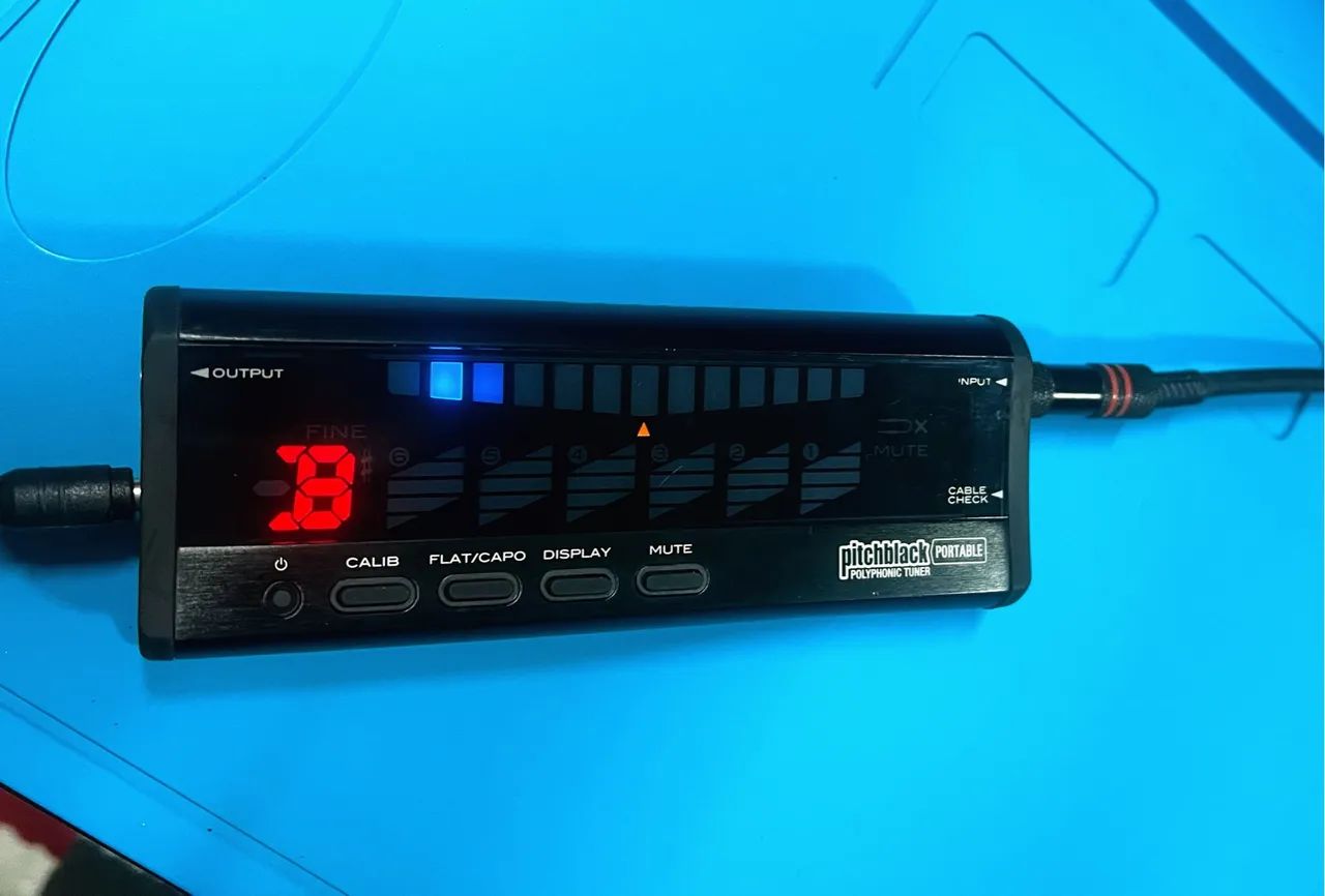 Afinador Korg PitchBlack Portable - Foto 2