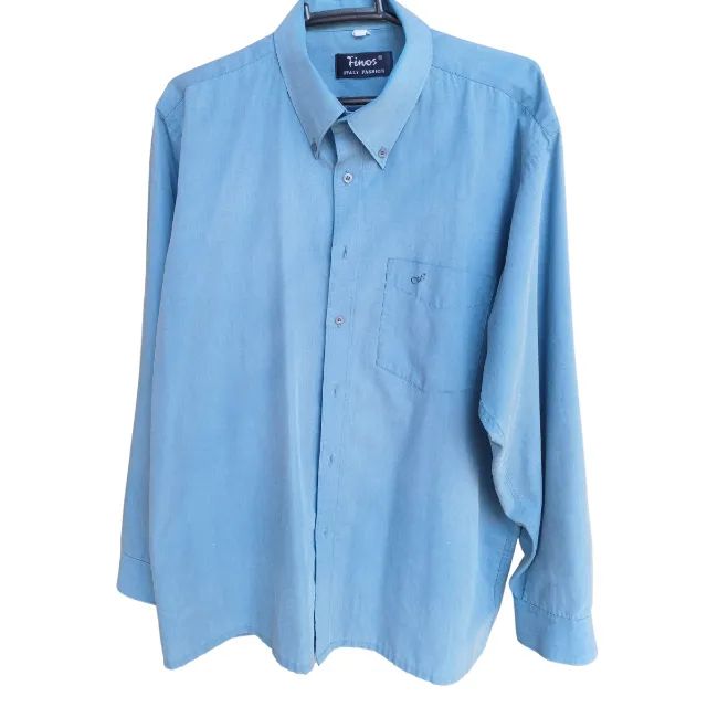 Camisa Social Masculina Mangas Longas Italiana