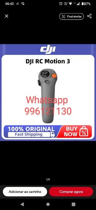 Dji Motion controle zero 