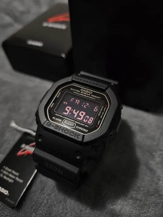 Relógio Casio G-Shock DW-5600MS-1DR - Foto 2