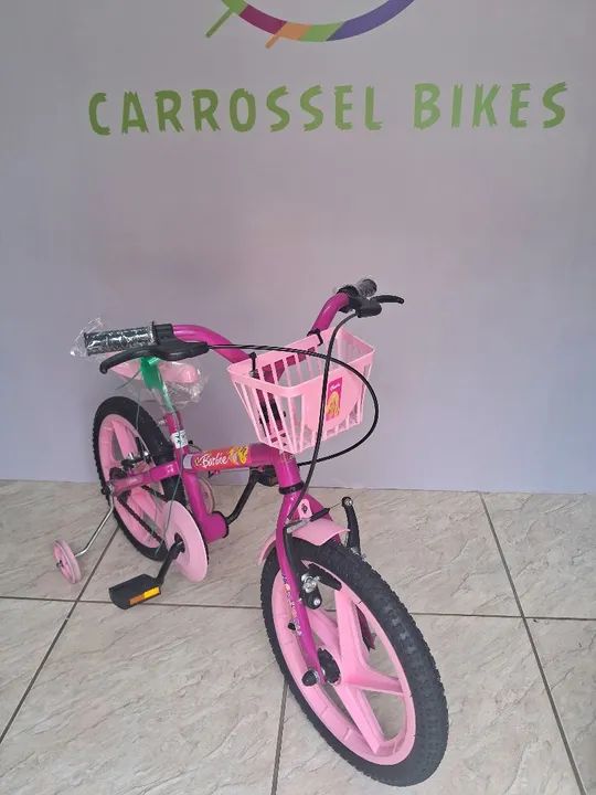 Bicicleta Infantil Barbie Aro 16 (NOVINHA)