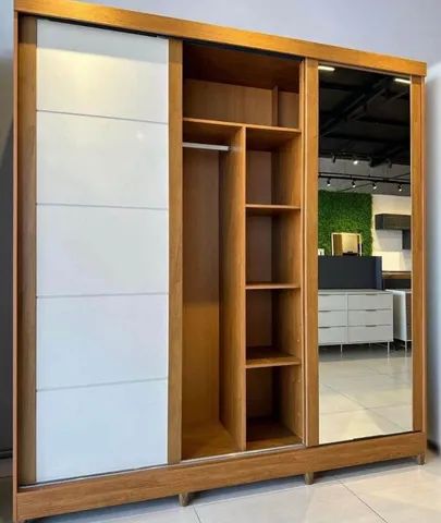 guarda roupa casal MDF com espelho  - Foto 2