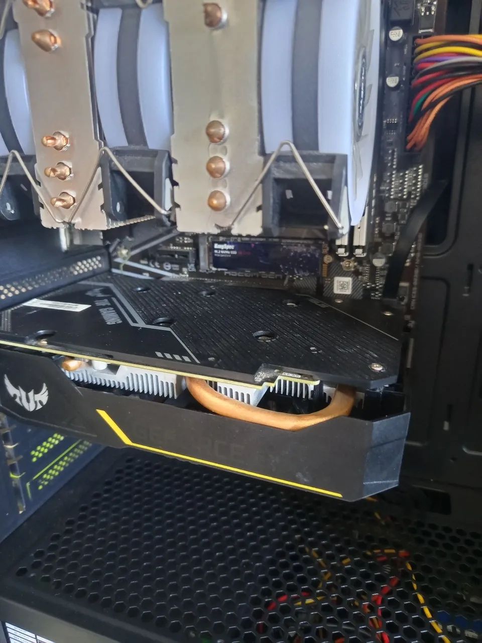 Placa de Vídeo ASUS TUF GAMING GeForce GTX 1650 4GB GDDR6. 600$ a vista, nao pago entrega - Foto 4