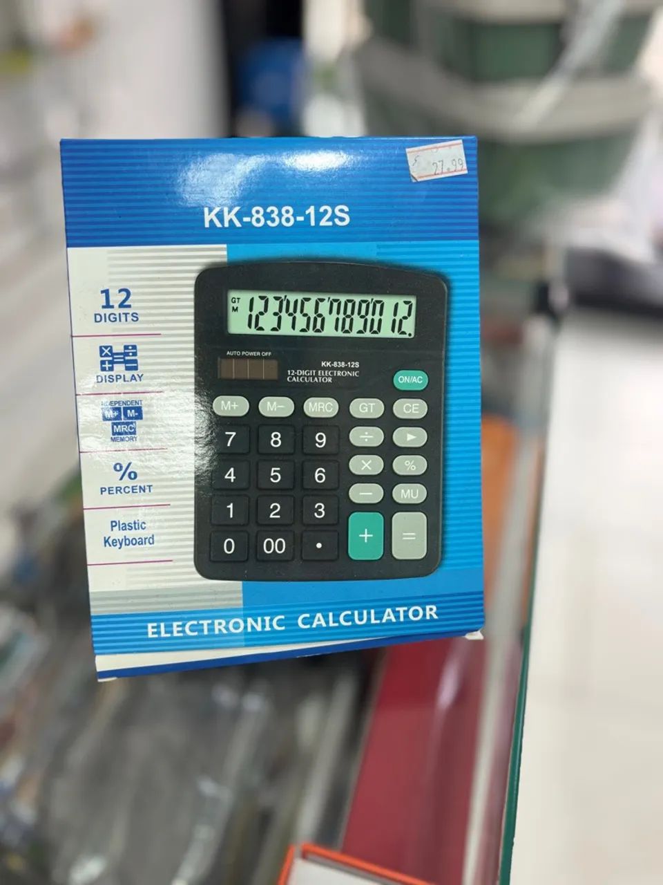 Calculadora Eletrônica 12 Dígitos