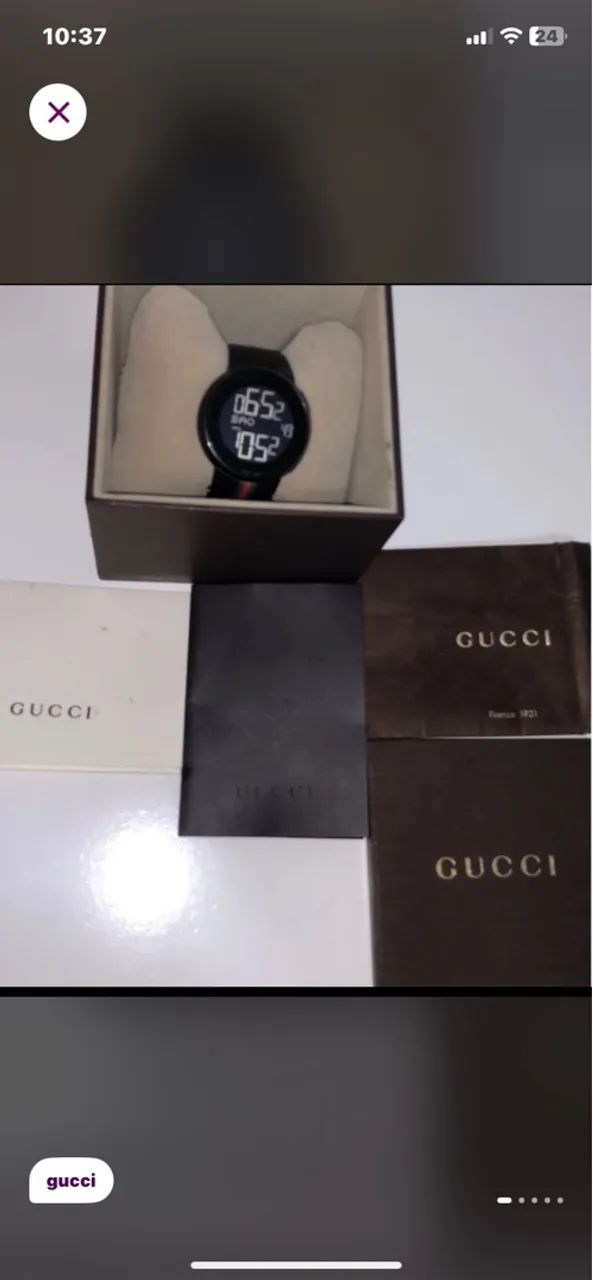 Relógio Gucci Digital Unissex Original - Foto 3