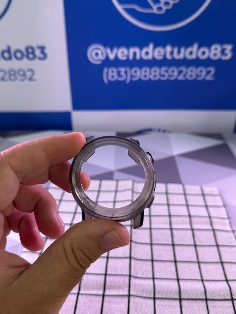 Capa Bumper Case Amazfit Stratos 3 Resistente - Foto 2