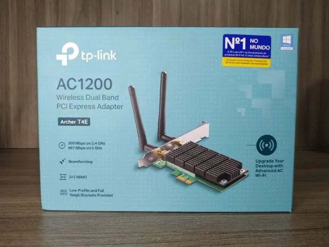 Placa wireless dual band AC1200 (nova lacrada)