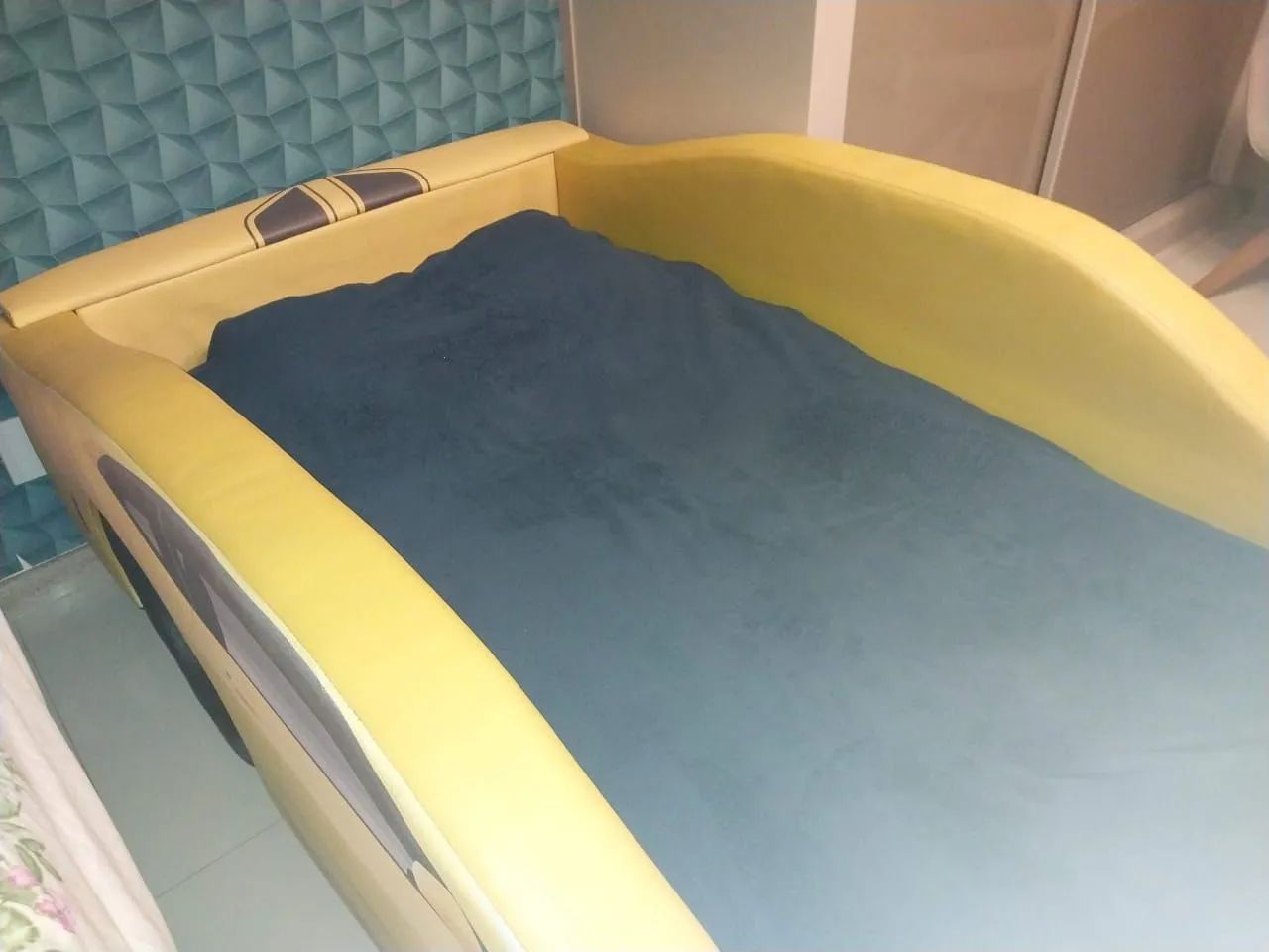 Cama bumblebee car de solteiro  - Foto 4