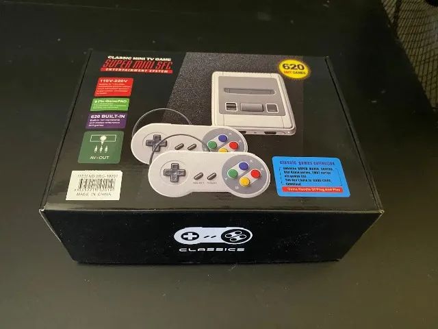 Super Mini SFC - Console Retrô com 620 jogos clássicos na memória! - Foto 4