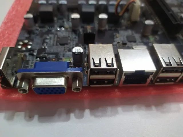 Placa mae com processador integrado e 8 x Entradas de placa de video, aceito cartão - Foto 5