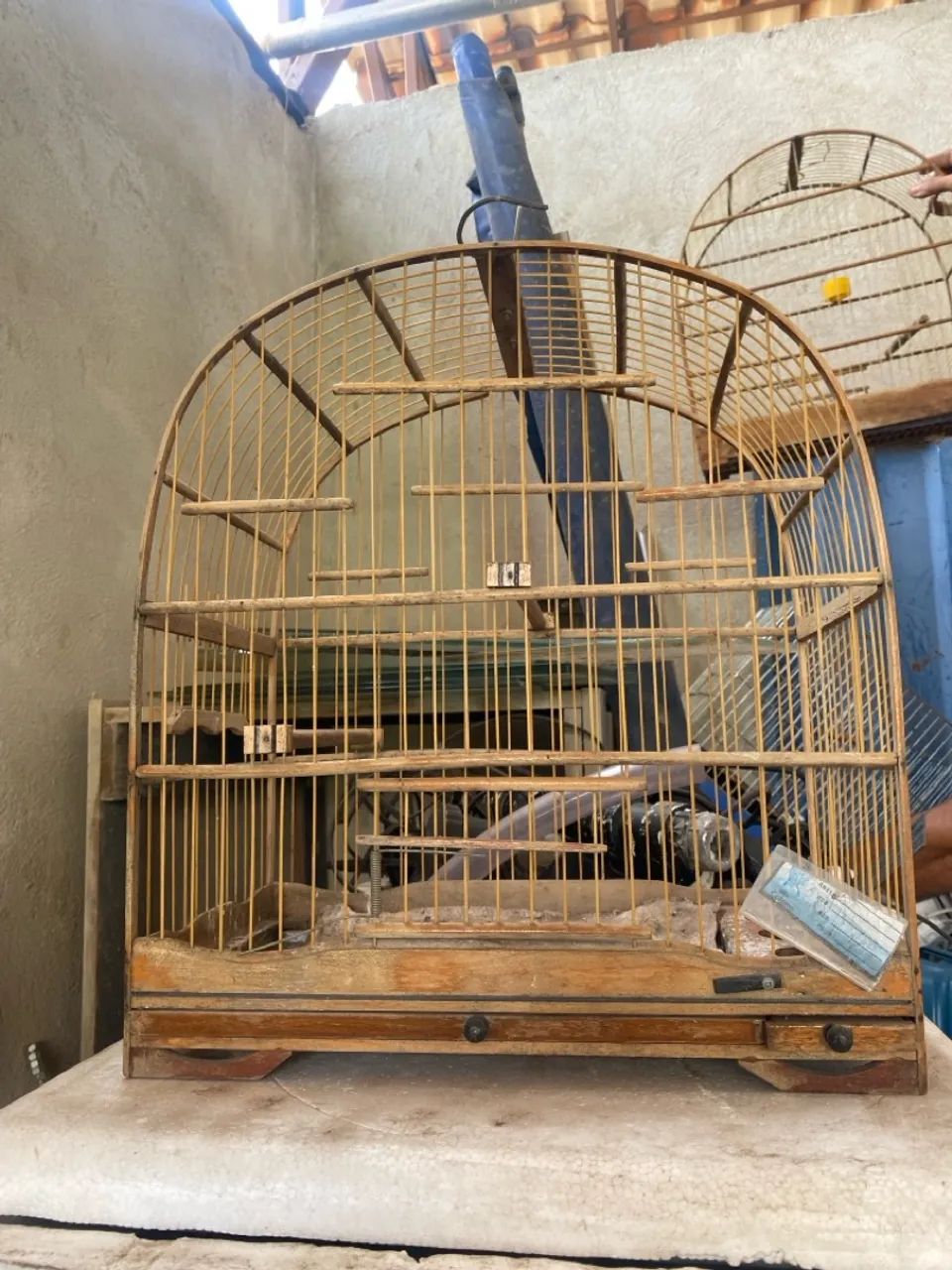 Gaiola para pássaros 