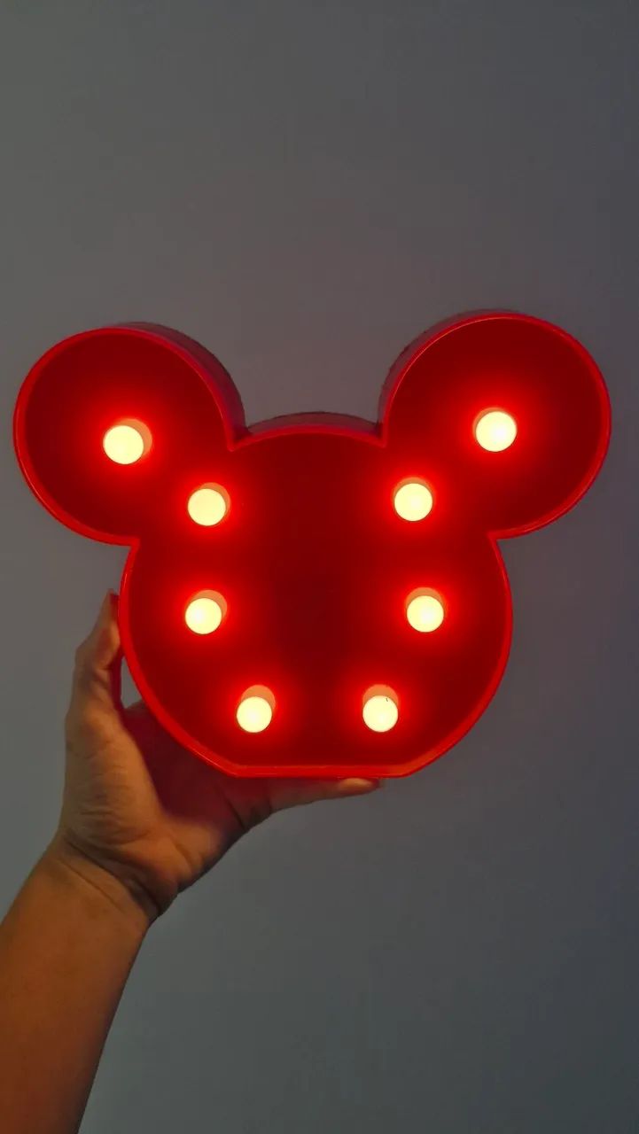 Luminária Mickey Mouse