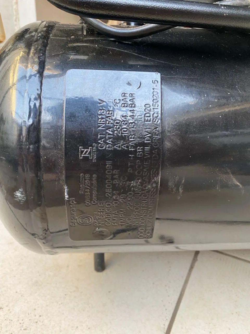 Compressor de ar Schulz CSI 8,5 - 24 Litros (12x no cartao) - Foto 4