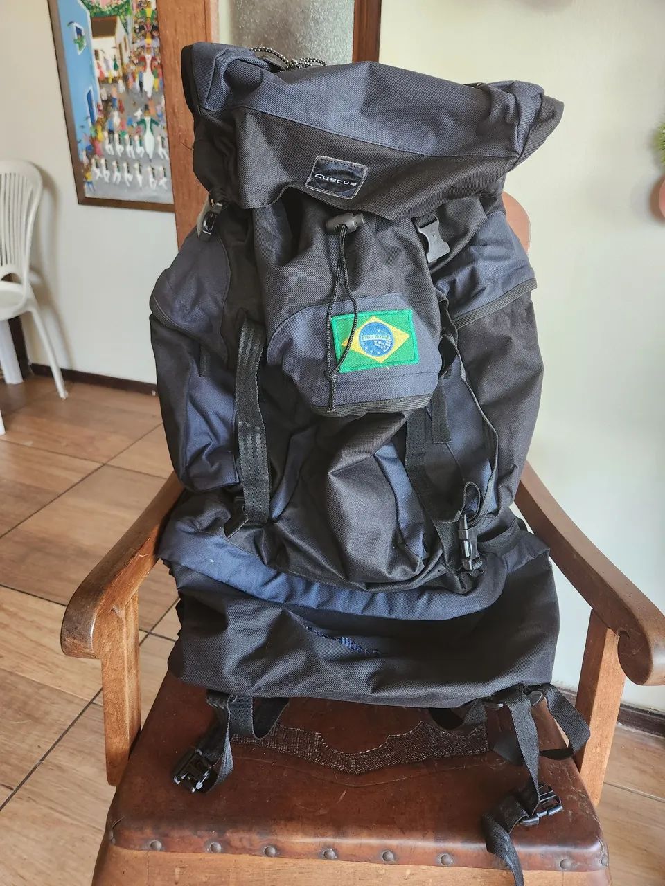 MOCHILÃO GRANDE, Usado uma só vez para longas viagens. - Foto 5