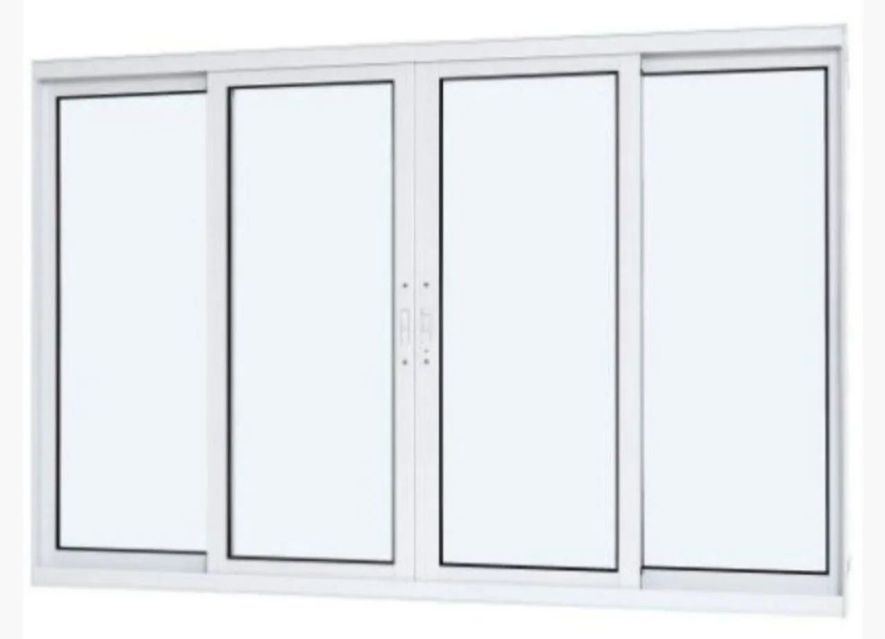 Janelas em alumínio branco novo lacrado 