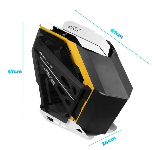 Gabinete Phantom Para Computador Gamer Usb Audio  - Foto 3