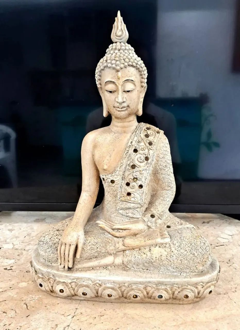 Estátua de Buda em Resina para Decoração - Foto 5