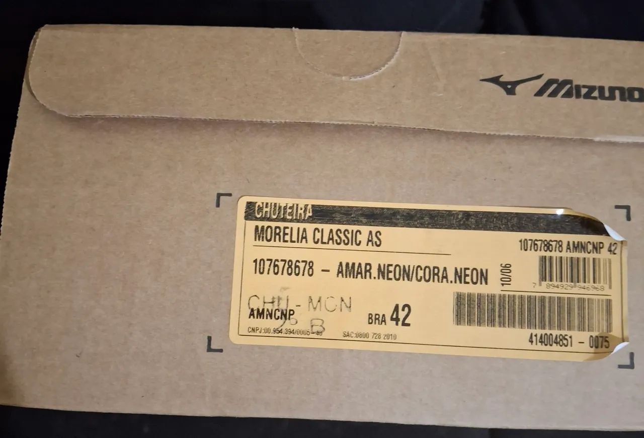 Chuteiras Mizuno Morelia Classic top tamanho 42 - Foto 5