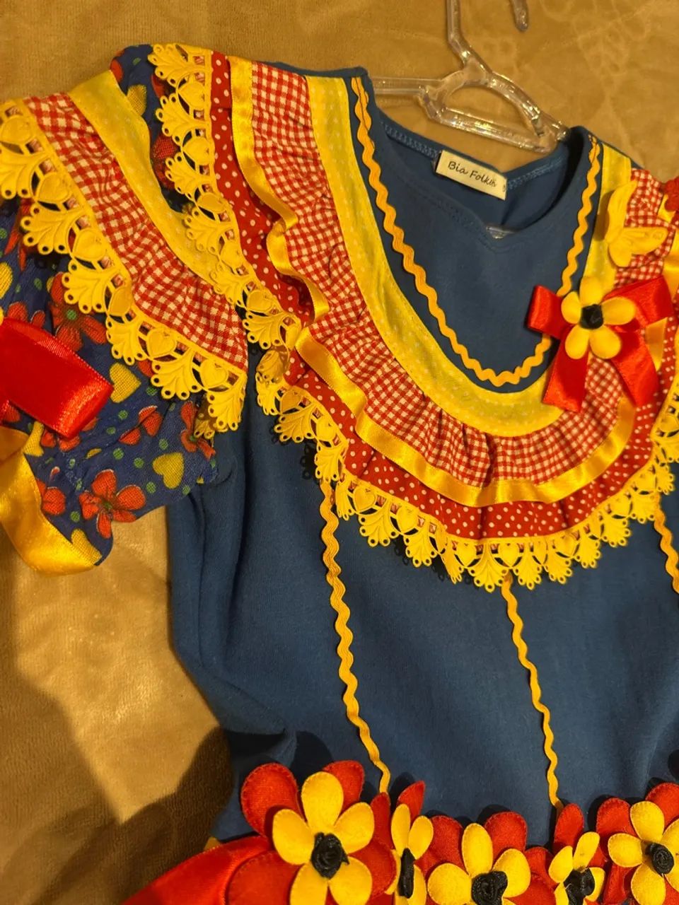 Vestido festa junina infantil/ adulto  - Foto 2