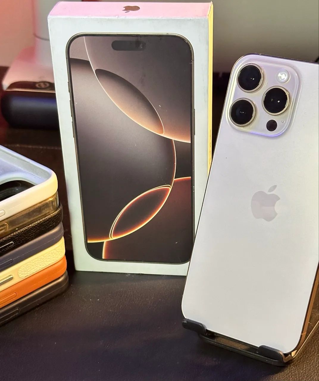 iPhone 16 Pro Max 256GB Perfeito e com bateria 100%! - Celulares e