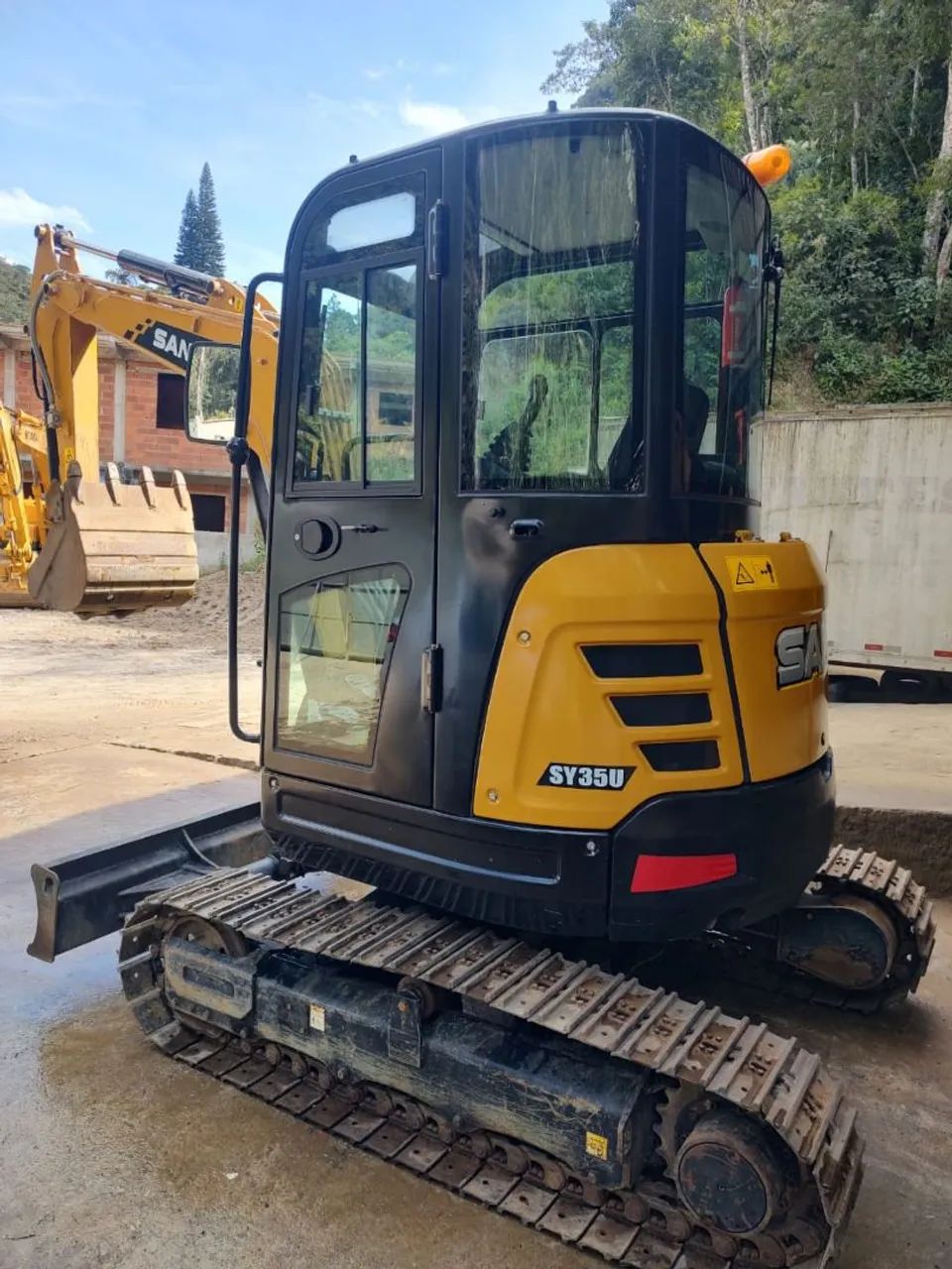 Mini Escavadeira SANY SY35U , RARIDADE! - Foto 3