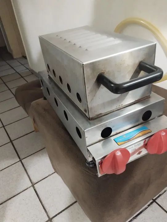 Máquina de crepe a gás 6 caba - Foto 2