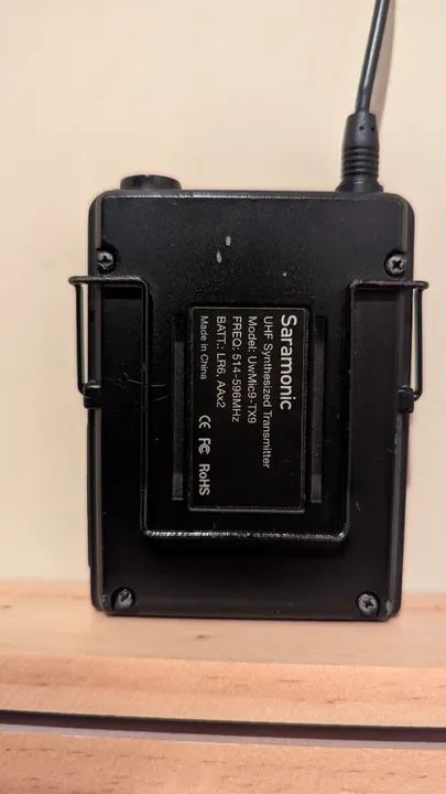 Transmissor de Lapela Saramonic TX9  - Foto 2