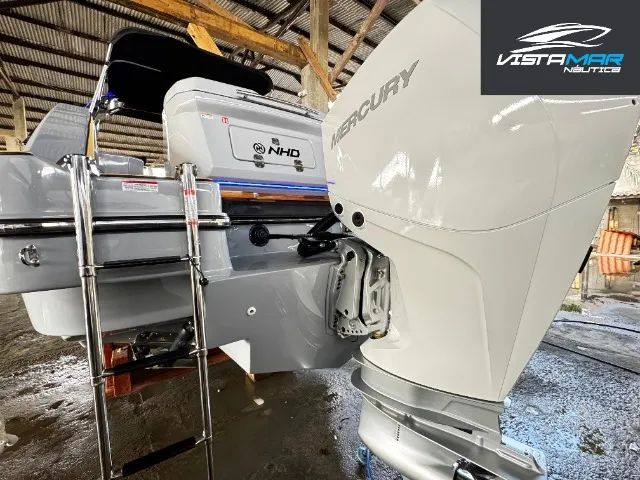 Lancha NHD 270 (265 nomenclatura Internacional) Open com motor popa 4T - Zero milhas - Foto 7