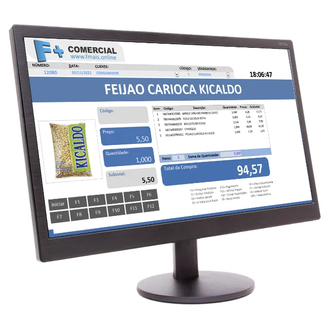Sistema de Vendas PDV para Mercearias Mercadinhos e Lojas - Caixa e Estoque