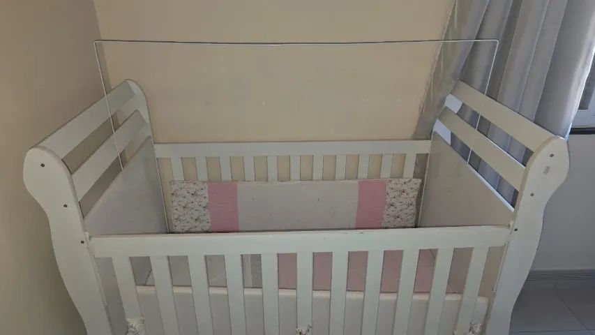 Berço Carolina Baby Mini Cama, Kit Berço e Colchão - Foto 2