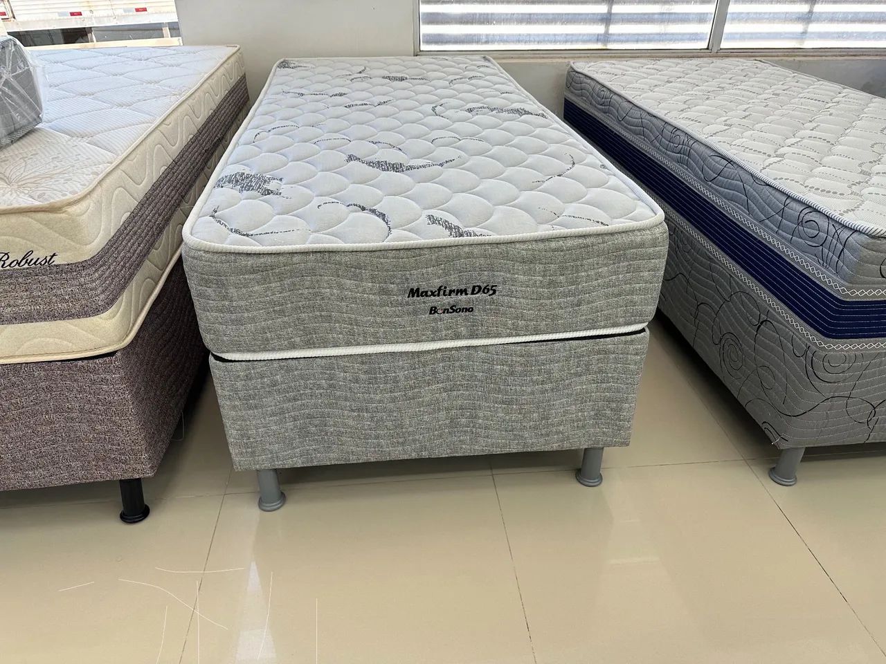 Cama Casal Maxfirm D65 Base e Colchão em Promoção! Aceitamos Cartões! - Foto 3