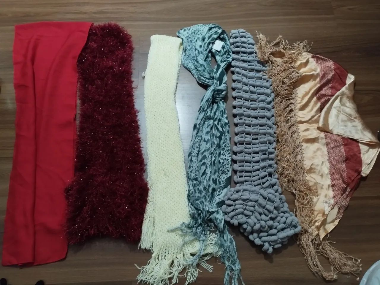 Kit de Lenços e Cachecóis Charmosos e Versáteis - Foto 2