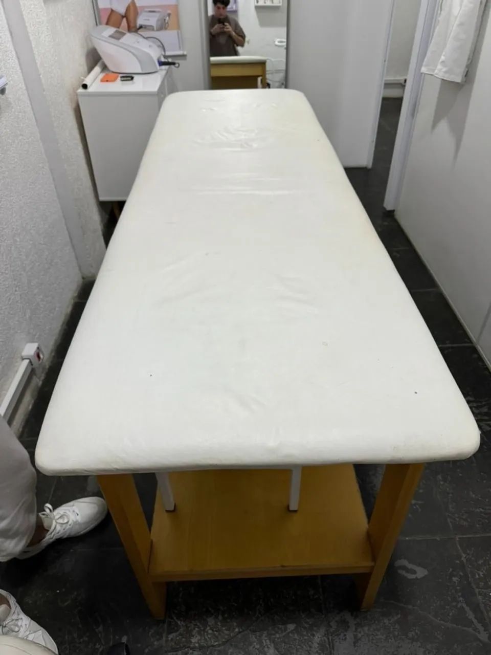 Maca Fixa Madeira Maciça (acompanha escada) - Foto 2