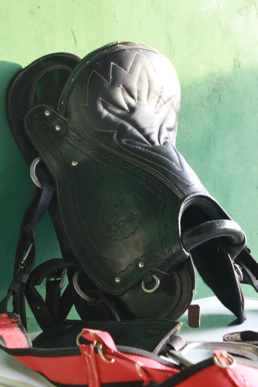 sela austaliana completa de couro legitimo 100%  - Foto 3