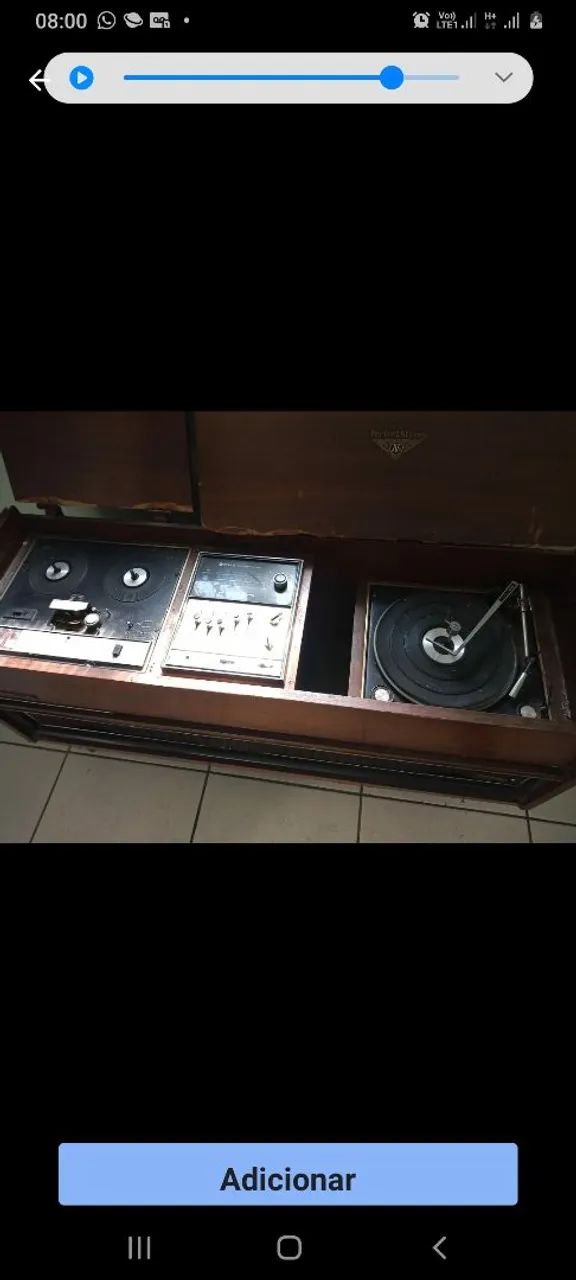 Vendo Radiola 3 em 1 Relíquia 