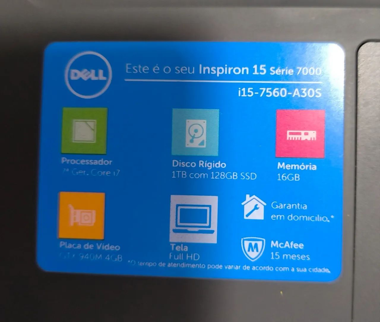 Notebook Dell Inspiron 15 - Foto 3