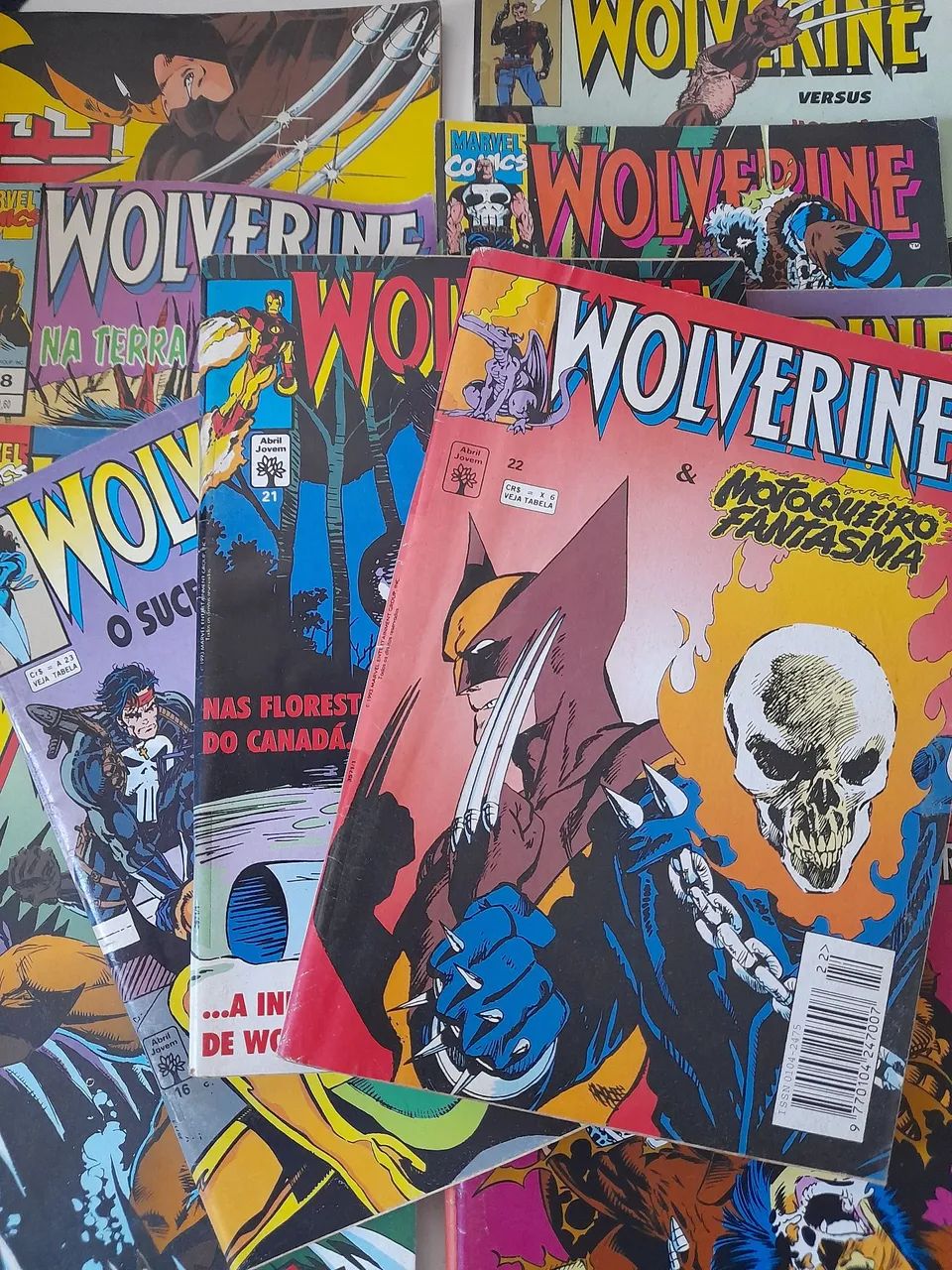 Lote 12 HQs - Wolverine - Editora Abril  - Foto 2