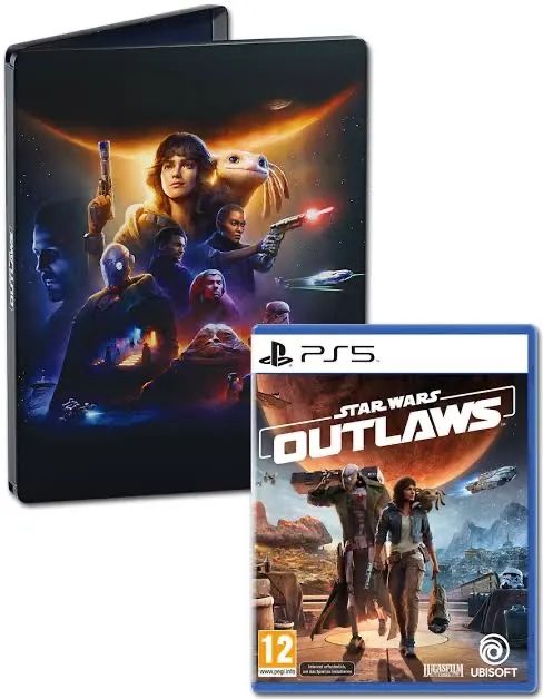 Jogo Game Star Wars Outlaws Edição Limitada SteelBook PS5 Novo Lacrado + Nota Fiscal - Foto 4