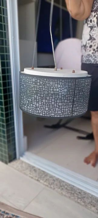 Lustre Moderno em Metal  - Foto 3