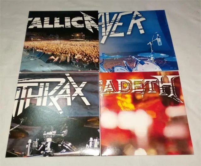 The Big 4: Live From Sofia, Bulgaria - Box Set Com 2 Dvds + 5 Cds - Leia todo o anuncio  - Foto 3