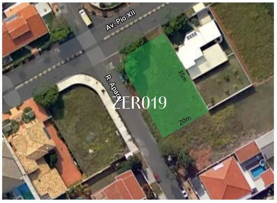 Terreno em condomínio fechado a venda com 682,62m² em Paulínia/SP Cód.: 17060