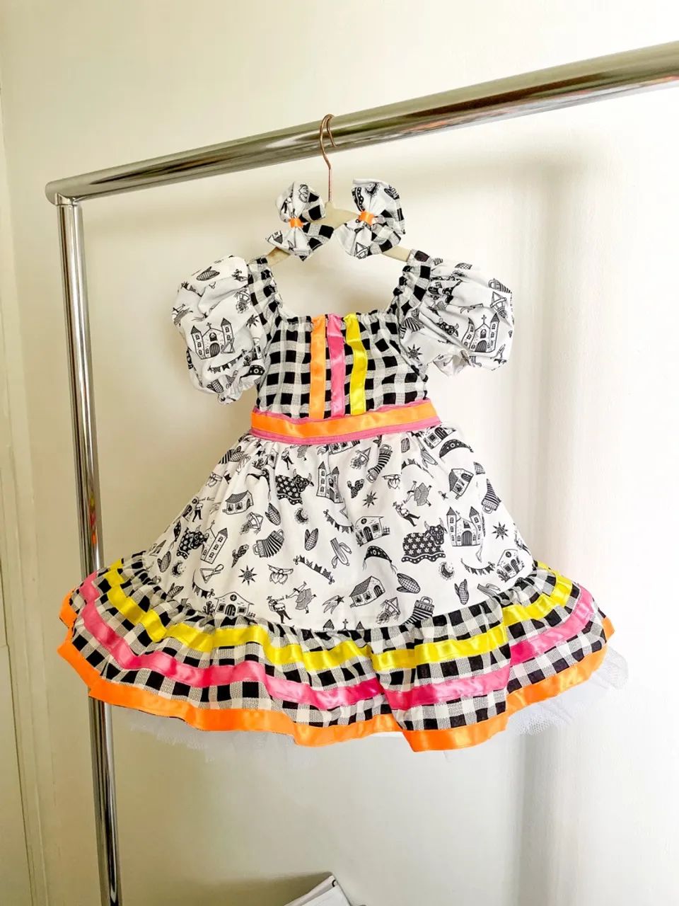 Vestido São João 3 anos - Foto 2