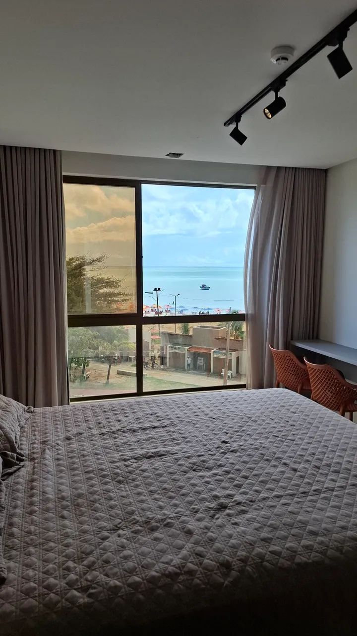 Flat Pé Na Areia Mobiliado em Cabedelo vista Mar Definitiva Piscina Cobertura - Foto 9