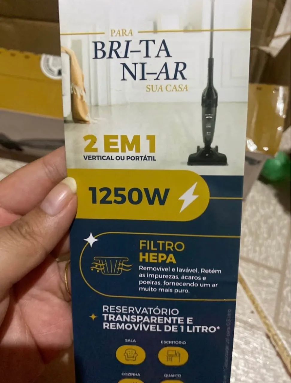 Vendo aspirador de pó seminovo - Foto 4