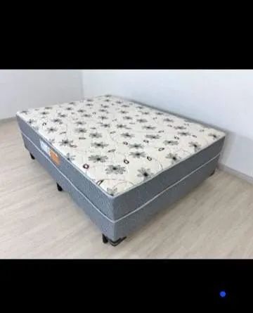 Cama Box Casal com Colchão entrega gratuita 