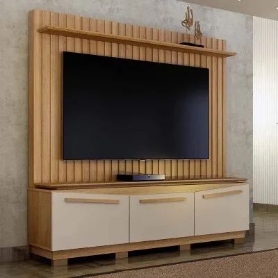 Home Lucas com painel ripado !! L662m