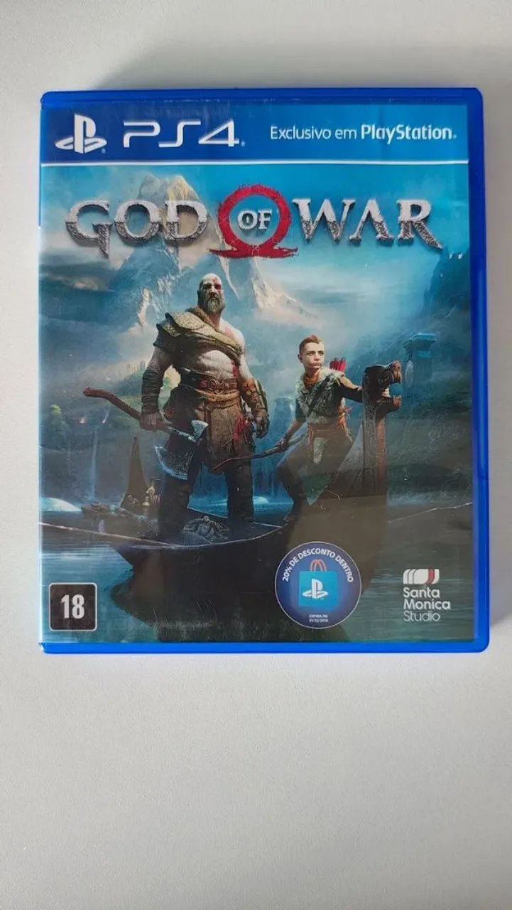 God of War - PS4. Jogo Usado. Entrego.