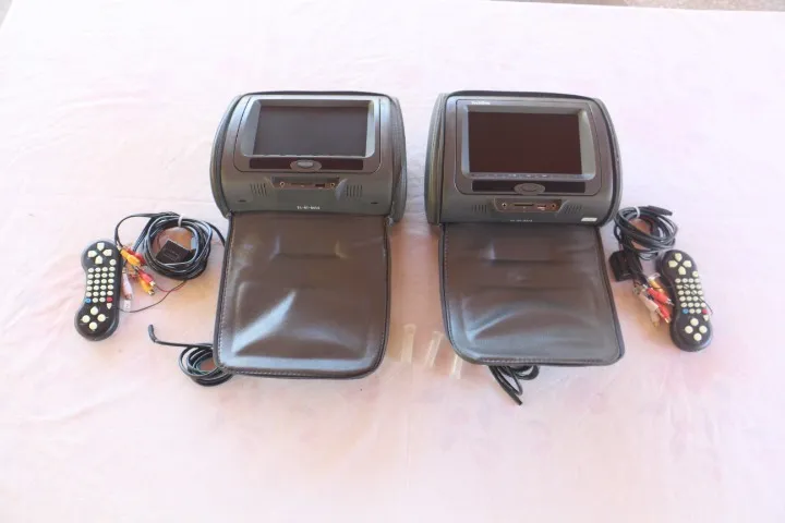 Encostos de Cabeça com DVD - Renault -Original